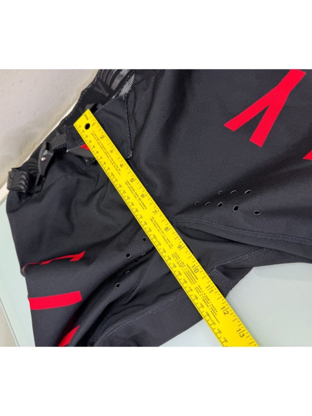 Fly Racing Pants Mens 30 Red Kinetic Wave Dirt bike Riding Gear MX Motocross - Picture 8 of 13